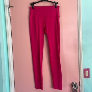 Pink 90 degree leggings